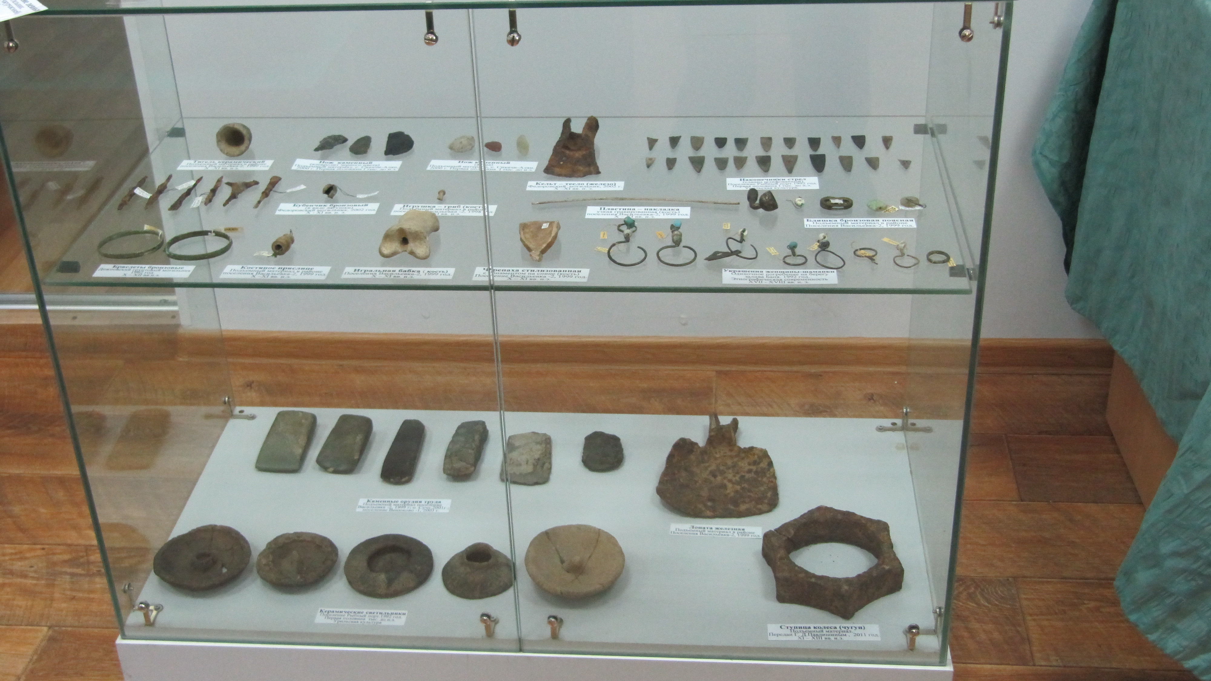 Тульский областной краеведческий музей зал археологии