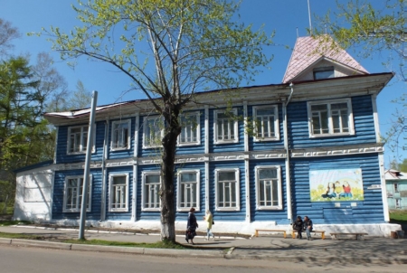 Здание Гороблисполкома в городе Николаевск-на-Амуре